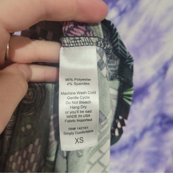 Lularoe Women’s Funky Maxi Skirt Size Extra Small - Picture 6 of 10